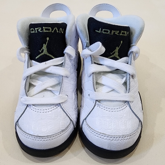 Air Jordan 6 Retro size 10C boys Alligator print - Picture 2 of 10